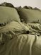 Комплект постільної білизни 160x220 LIMASSO CAPULET OLIVE EXCLUSIVE оливковий 800526 фото 3