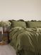 Комплект постільної білизни 160x220 LIMASSO CAPULET OLIVE EXCLUSIVE оливковий 800526 фото 5