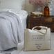 Муслінове покривало 170х230 LA MODNO MAGIC SMOKEY TAUPE (100% бавовна) бежеве 200379 фото 8