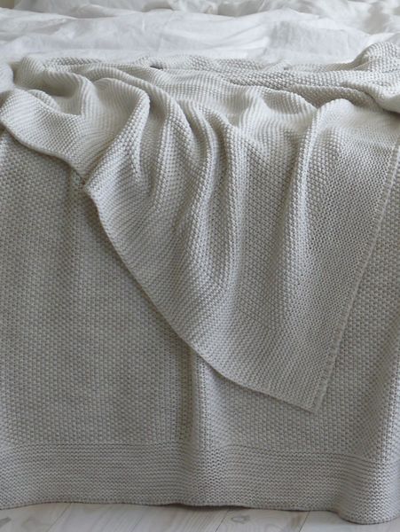 Покривало 170x240 LA MODNO Corn Natural Linen (50% бавовна, 50% акрил) бежеве 200243 фото