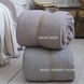 Муслінове покривало 230х250 LA MODNO MAGIC SMOKEY TAUPE (100% бавовна) бежеве 200380 фото 7