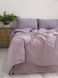 Комплект постільної білизни 160x220 LIMASSO NATURAL VIOLET STANDART бузковий 800418 фото 5