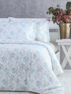 Комплект постільної білизни 200x220 PAVIA LUCIA MAVI 402382 фото