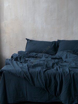 Комплект постільної білизни СІМЕЙНИЙ LIMASSO DRESS BLUE STANDART синій 800255 фото