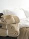Покривало 120x170 LA MODNO WoolCotton Balance Champagne Beige (50% вовна, 50% бавовна) бежеве 200430 фото 9