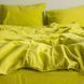 Комплект постільної білизни 200x220 LA MODNO STONEWASHED LIME жовтий 200314 фото 4