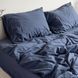 Комплект постільної білизни 200x220 LA MODNO STONEWASHED DARK BLUEBERRY синій 200315 фото 3