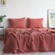 Покривало 220х240 LA MODNO PIKE STONEWASHED Terra Cotta 200387 фото 2