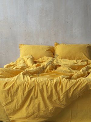 Комплект постільної білизни 160x220 LIMASSO LIMONADE STANDART жовтий 800251 фото