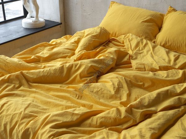 Комплект постільної білизни 160x220 LIMASSO LIMONADE STANDART жовтий 800251 фото
