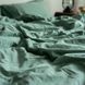 Комплект постільної білизни 200x220 LA MODNO STONEWASHED SAGE GREEN зелений 200316 фото 4