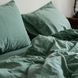 Комплект постільної білизни 200x220 LA MODNO STONEWASHED SAGE GREEN зелений 200316 фото 3