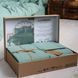 Комплект постільної білизни 200x220 LA MODNO STONEWASHED SAGE GREEN зелений 200316 фото 6
