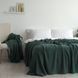 Покривало 220x240 LA MODNO Corn Duck Green (50% бавовна, 50% акрил) зелене 200414 фото 5