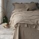 Комплект постільної білизни 200x220 LIMASSO OXFORD TAN EXCLUSIVE бежевий 800194 фото 1