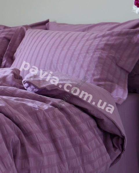 Комплект постільної білизни 200x220 MAISON D'OR NEW CAMILE DARK LILAC бузковий 900326 фото