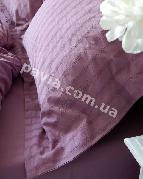 Комплект постільної білизни 200x220 MAISON D'OR NEW CAMILE DARK LILAC бузковий 900326 фото