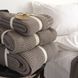 Покривало 220x240 LA MODNO WoolCotton Balance Mink (50% вовна, 50% бавовна) коричневе 200421 фото 9
