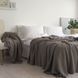 Покривало 220x240 LA MODNO WoolCotton Balance Mink (50% вовна, 50% бавовна) коричневе 200421 фото 5