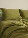 Комплект постільної білизни 160x220 LIMASSO OLIVE STANDART оливковий 800371 фото 2