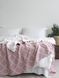 Покривало 150x200 LA MODNO DIAMOND Rose-Ecru (100% бавовна) рожеве