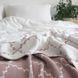 Покривало 150x200 LA MODNO DIAMOND Rose-Ecru (100% бавовна) рожеве 200260 фото 7