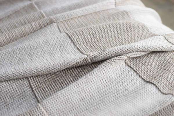Покривало 220x240 BETIRES ASPEN BEIGE (50% бавовна, 50% акрил) бежеве 700350 фото