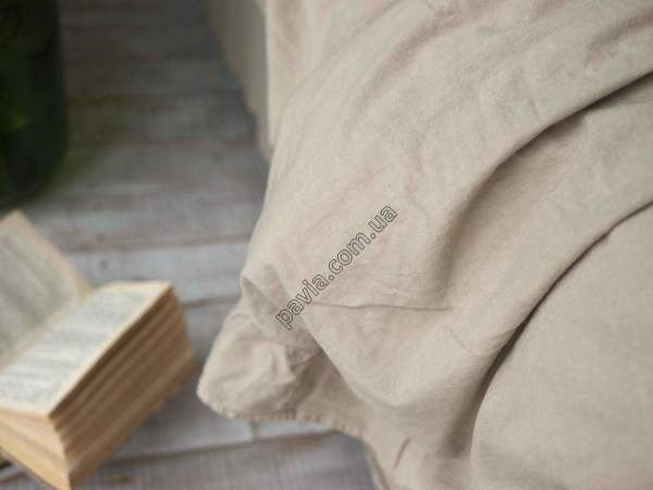 Комплект постільної білизни СІМЕЙНИЙ LIMASSO OXFORD TAN EXCLUSIVE бежевий 800230 фото