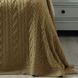 Покривало 220x240 LA MODNO Genova Natural Mustard (50% бавовна, 50% акрил) гірчичне 200236 фото 2