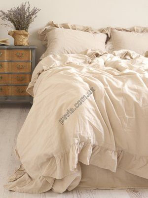 Комплект постільної білизни 160x220 LIMASSO SANDY EXCLUSIVE кремовий 800559 фото