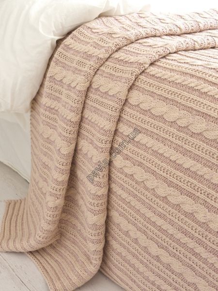 Покривало 220x240 BETIRES MILENIA POWDER (50% бавовна, 50% акрил) пудрове 700357 фото