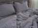 Комплект постільної білизни СІМЕЙНИЙ LIMASSO OPAL GREY EXCLUSIVE сірий 800231 фото 5