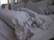 Комплект постільної білизни СІМЕЙНИЙ LIMASSO OPAL GREY EXCLUSIVE сірий 800231 фото 4