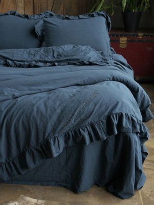 Комплект постільної білизни СІМЕЙНИЙ LIMASSO DRESS BLUE EXCLUSIVE синій 800233 фото