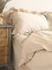 Комплект постільної білизни 200x220 LIMASSO SANDY EXCLUSIVE кремовий 800524 фото 3