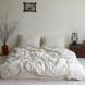 Комплект постільної білизни 200x220 LA MODNO STONEWASHED CREAM кремовий 200299 фото 1